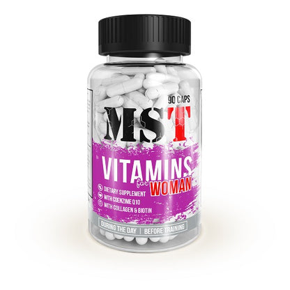 MST - Vitamins for Women 90 caps - SHOPOUTLET24. Der Protein und Supplement Dealer