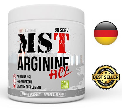 MST - Arginine HCL 300g - SHOPOUTLET24. Der Protein und Supplement Dealer