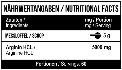 MST - Arginine HCL 300g