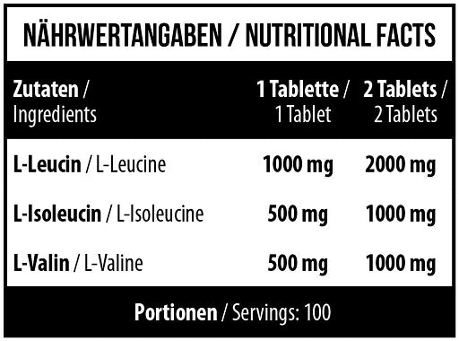 MST - BCAA Huge 200 Tabl./ 2gr pro Tablette