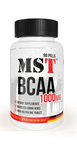 MST - BCAA 1000 (90 Tabl.) - SHOPOUTLET24. Der Protein und Supplement Dealer