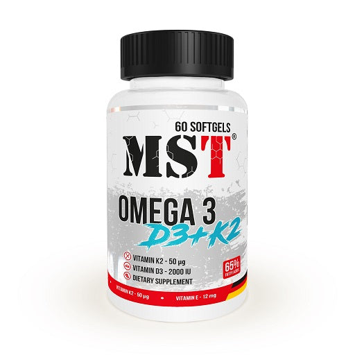 MST - Omega 3 D3 K2 - 60 capsules