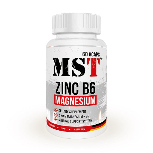 MST - Zinc  Magnesium  B6 60 vegane Caps