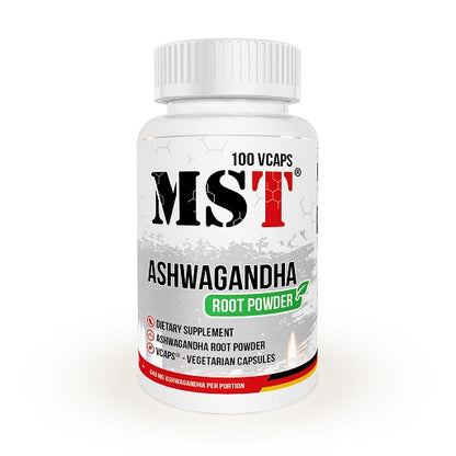MST - Ashwaghanda 100 Kapseln - SHOPOUTLET24. Der Protein und Supplement Dealer