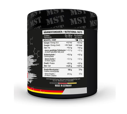 MST - Creatin Micronized 300g - SHOPOUTLET24. Der Protein und Supplement Dealer
