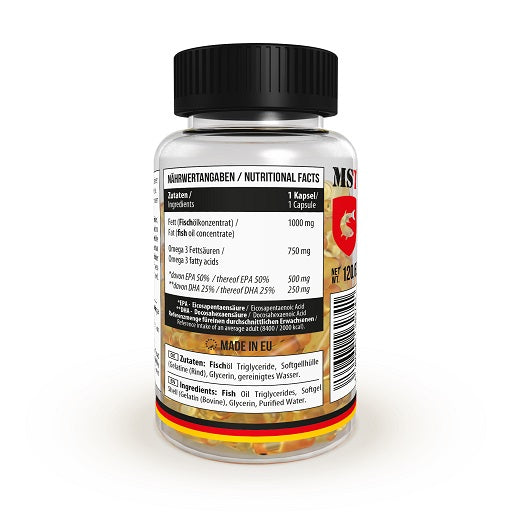 MST - Omega 3 TRIGLYCERIDE 90 Kapseln - SHOPOUTLET24. Der Protein und Supplement Dealer