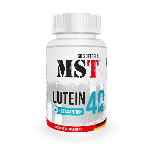 MST - Lutein旦녪筡 40mg - 60 Caps - SHOPOUTLET24. Der Protein und Supplement Dealer