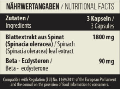 MST - Beta Ecdysterone 120 Kapseln - SHOPOUTLET24. Der Protein und Supplement Dealer