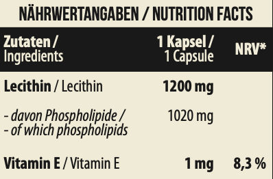 MST - Lecithin 100 Caps - SHOPOUTLET24. Der Protein und Supplement Dealer