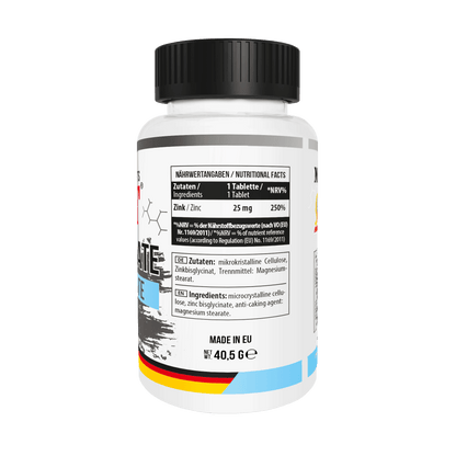 MST - Zinc Chelate Bisglycinate 90 Tabletten - SHOPOUTLET24. Der Protein und Supplement Dealer