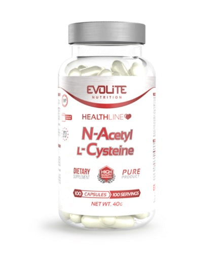 Evolite Nutrition N-Acety-L-Cysteine NAC 100 Caps