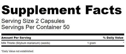 Swanson Milk Thistle 100 Kapseln - SHOPOUTLET24. Der Protein und Supplement Dealer