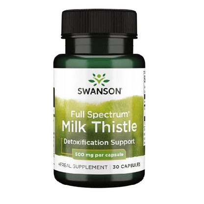 Swanson Milk Thistle 500mg 30 Kapsel - SHOPOUTLET24. Der Protein und Supplement Dealer