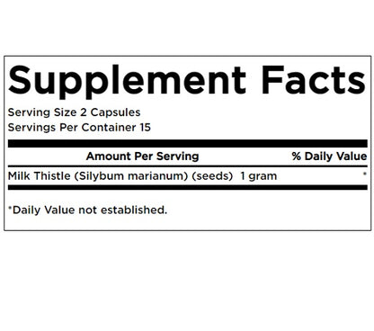 Swanson Milk Thistle 500mg 30 Kapsel - SHOPOUTLET24. Der Protein und Supplement Dealer