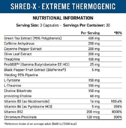 Applied Nutrition Shred-X 90 Kapseln - SHOPOUTLET24. Der Protein und Supplement Dealer