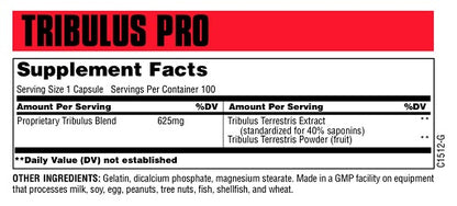 Universal Tribulus Pro 110 Kapsel - SHOPOUTLET24. Der Protein und Supplement Dealer