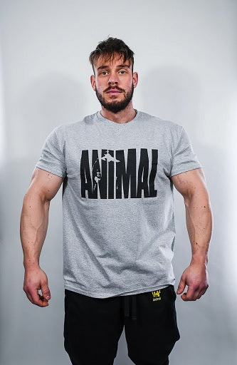 Universal Animal Basic T-Shirt Grey