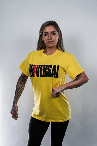 Universal Animal T-Shirt Logo Yellow '77 - SHOPOUTLET24. Der Protein und Supplement Dealer