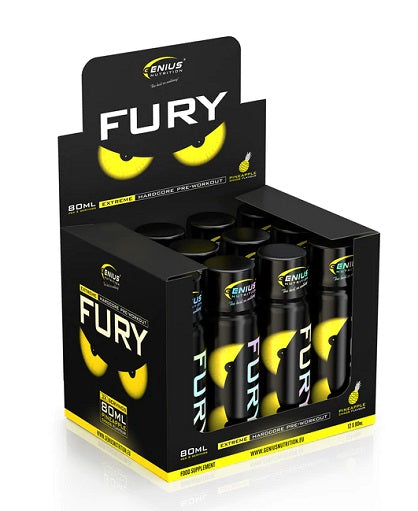 Genius Nutrition -  Fury Extreme Shot (12x80ml) - SHOPOUTLET24. Der Protein und Supplement Dealer