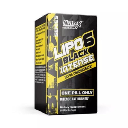 Nutrex Lipo 6 Black INTENSE 60 Kapseln - SHOPOUTLET24. Der Protein und Supplement Dealer