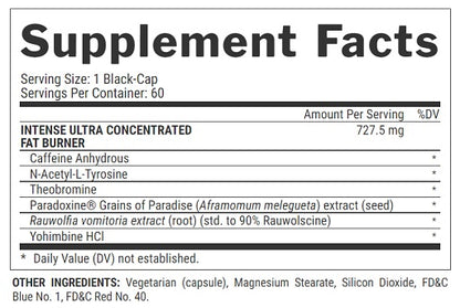 Nutrex Lipo 6 Black INTENSE 60 Kapseln - SHOPOUTLET24. Der Protein und Supplement Dealer