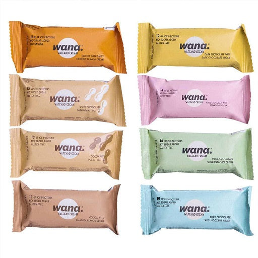 WaNa Protein-Riegel 12x43g - SHOPOUTLET24. Der Protein und Supplement Dealer