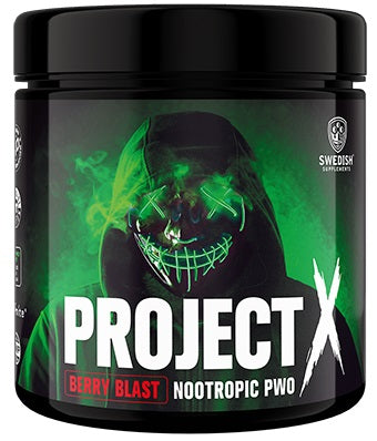 Swedish Supplements Project X 320 g - SHOPOUTLET24. Der Protein und Supplement Dealer
