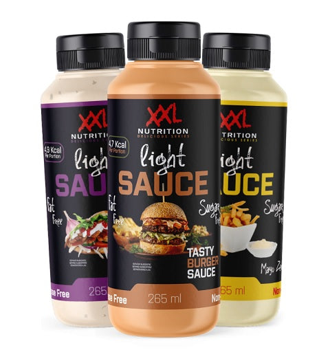 XXL Nutrition Light Sauce 265ml - SHOPOUTLET24. Der Protein und Supplement Dealer