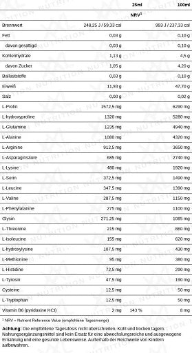 XXL Nutrition Amino Shot - SHOPOUTLET24. Der Protein und Supplement Dealer
