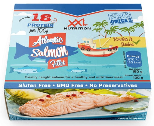 XXL Nutrition salmon fillet 160g