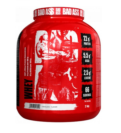 BAD ASS Whey 2kg - SHOPOUTLET24. Der Protein und Supplement Dealer