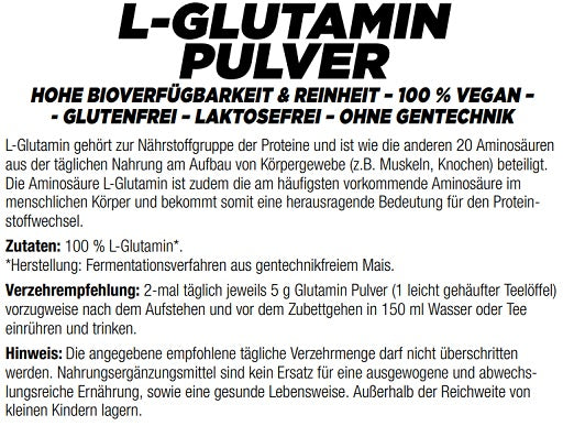 MySupps Glutamine 1000g