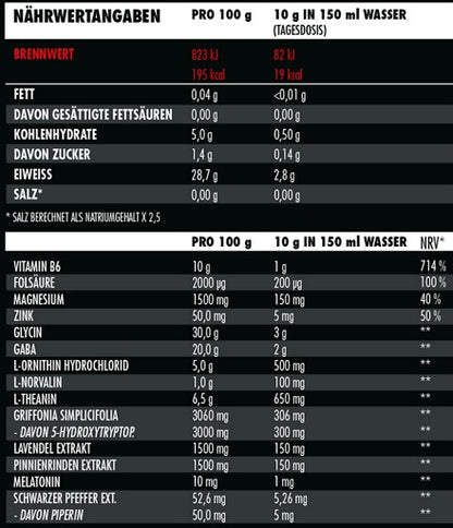 Big Zone Rest in Peace Zitrone 300g - SHOPOUTLET24. Der Protein und Supplement Dealer