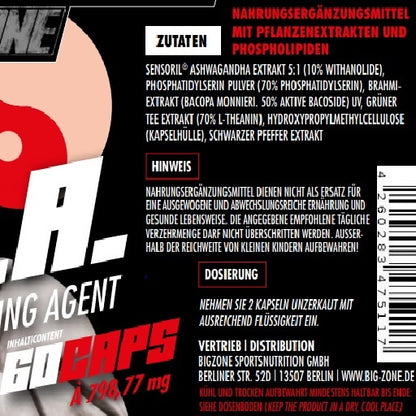 Big Zone C.S.A. 60 Kapseln - SHOPOUTLET24. Der Protein und Supplement Dealer