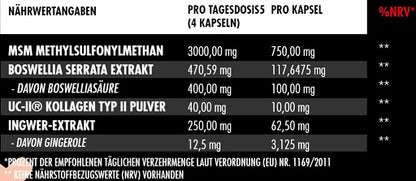 Big Zone Joint Protect 2.0 120 Kapseln - SHOPOUTLET24. Der Protein und Supplement Dealer