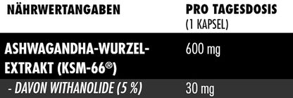 Big Zone Ashwagandha KSM-66 120 Kapseln - SHOPOUTLET24. Der Protein und Supplement Dealer