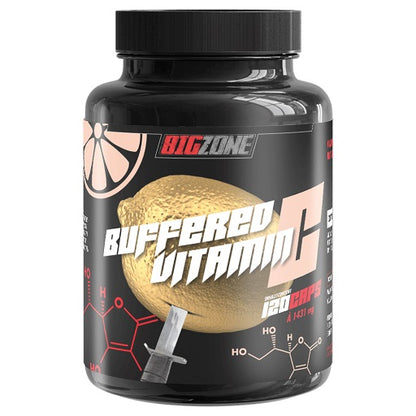 Big Zone Buffered Vitamin C 120 Kapseln - SHOPOUTLET24. Der Protein und Supplement Dealer