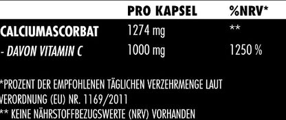 Big Zone Buffered Vitamin C 120 Kapseln - SHOPOUTLET24. Der Protein und Supplement Dealer