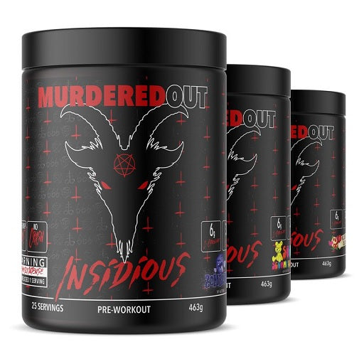 Murdered Out Insidious Preworkout 463g - SHOPOUTLET24. Der Protein und Supplement Dealer