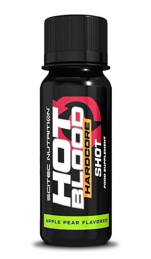 Scitec Hot Blood Hardcore 20 x 60ml - SHOPOUTLET24. Der Protein und Supplement Dealer