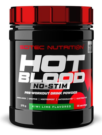 Scitec Hot Blood NO-STIM 375g - SHOPOUTLET24. Der Protein und Supplement Dealer