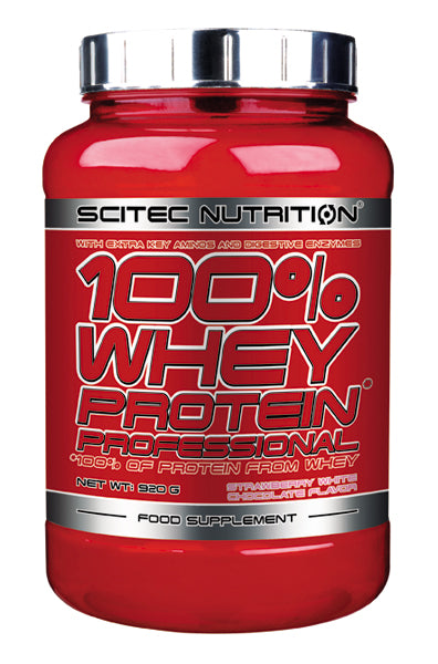 Scitec 100% Whey Professional 920g - SHOPOUTLET24. Der Protein und Supplement Dealer
