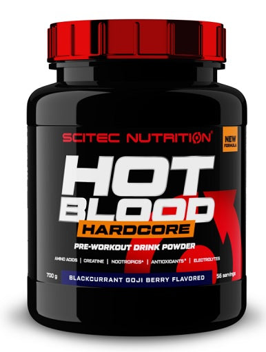 Scitec Hot Blood Hardcore 700g - SHOPOUTLET24. Der Protein und Supplement Dealer
