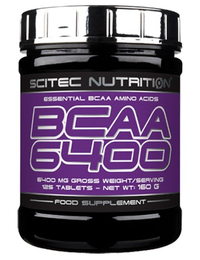 Scitec BCAA 6400 125 Tabletten - SHOPOUTLET24. Der Protein und Supplement Dealer