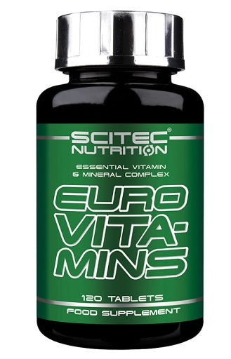 Scitec Euro Vita-Mins 120 Tabletten - SHOPOUTLET24. Der Protein und Supplement Dealer