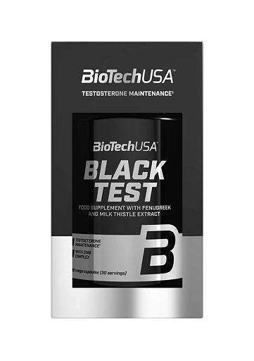 BioTech Black Test 90 Kapsel - SHOPOUTLET24. Der Protein und Supplement Dealer