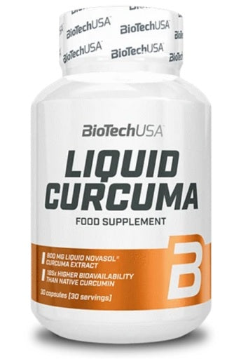 BioTech Liquid Curcuma 30 Kapseln - SHOPOUTLET24. Der Protein und Supplement Dealer