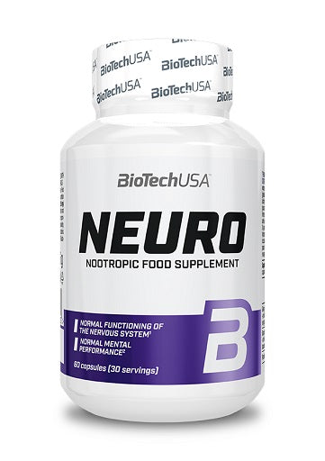 BioTech Neuro 60 Kapseln - SHOPOUTLET24. Der Protein und Supplement Dealer