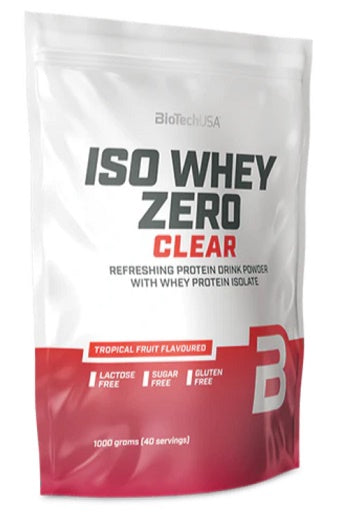 BioTech Iso Whey Zero Clear 1000g - SHOPOUTLET24. Der Protein und Supplement Dealer