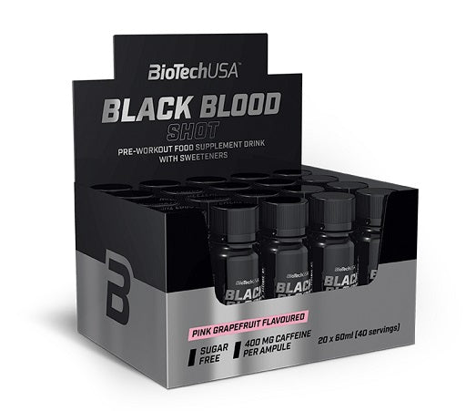 BioTech Black Blood Shot 20x60ml